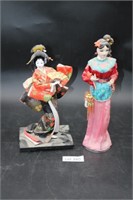 (2) Oriental Dolls
