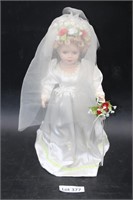 Vintage Porcelain Bridal Doll