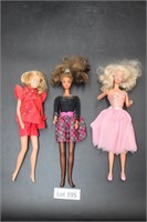 (3) Barbie Dolls