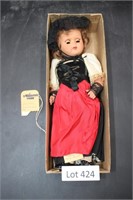 German Celluliod Doll Made In Italy