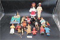 Assorted Pocahontas/ Native American Dolls