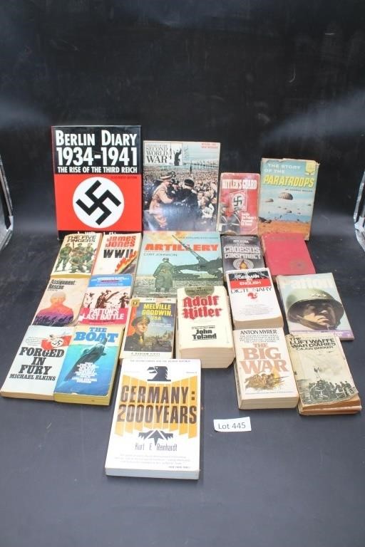 Assorted WWII & War Books