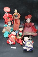 Assorted Oriental Dolls