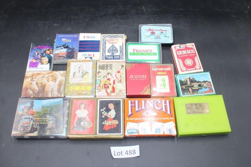 Collection of Playing Cards, Advertisement