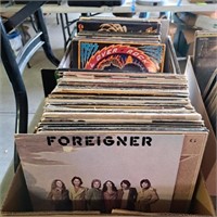 Record Albums: Foreigner, Rock, Kiss