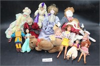 Assorted Dolls- Disney, Barbie, Cloth & More