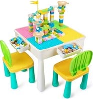 USED-Kids Table with Building Blocks