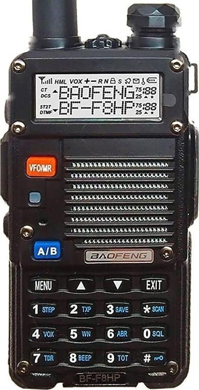 BAOFENG BF-F8HP (UV-5R 3rd Gen) 8-Watt Dual Band