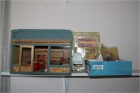 Doll House With Assorted Furniture