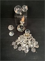 Vintage Round Prism Balls & Clusters