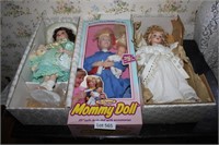 (3) Assorted Dolls In Boxes