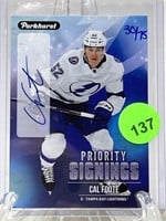 Signed Cal Foote Official LE 30/75 Priority