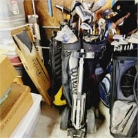 Golf Clubs, Golf Bags, Golf Bag Carrier