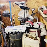 Golf Clubs, Golf Bags, Quad Cane