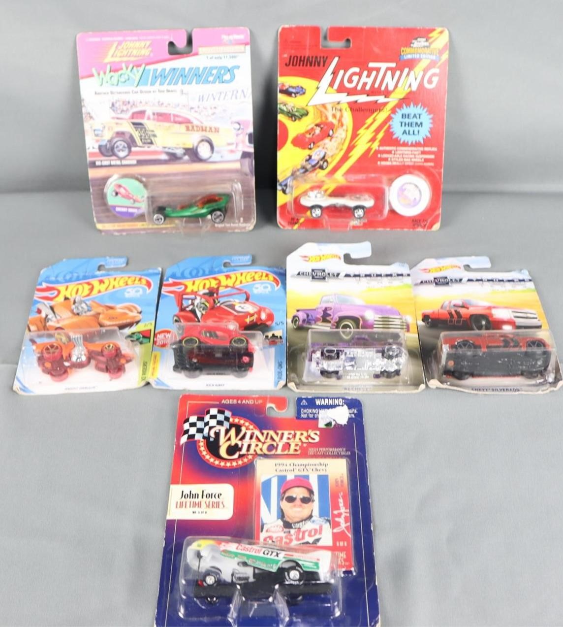 Assorted Johnny Lightning & Hot Wheels Cars