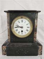 Vintage Slate Marble Table Clock