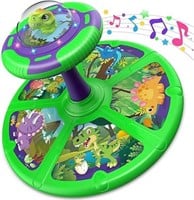 Flooyes Dinosaur Sit and Spin Toy