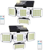 Outdoor Solar Motion Lights - Dual Sensor