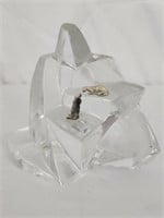 James Carpenter Franklin Mint Crystal Sculpture