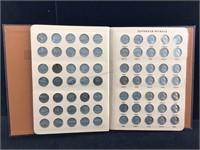 War Time Jefferson Nickle Collection In Book