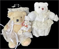 Vintage Bridal Bears