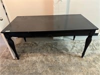 Black Painted Contemporary Table/Desk