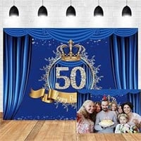 50th Birthday Backdrop