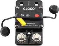120A GLOSO Recessed Button Circuit Breaker