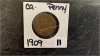 1909 Big Penny Coin