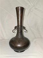 Vintage Metal Elephant Decorative Vase