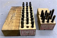 Set of Letter & Number Metal Punches (1 Missing)