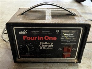 Sears Four-In-One Battery Charger & Tester