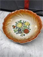 Bavaria hand painted bowl luster ware