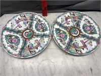 Pair of decorative plates