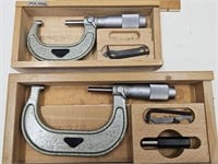 1-2 &2-3 Micrometers in Wood Boxes