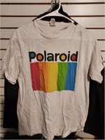 Vintage single stich polaroid teeshirt mens meduim