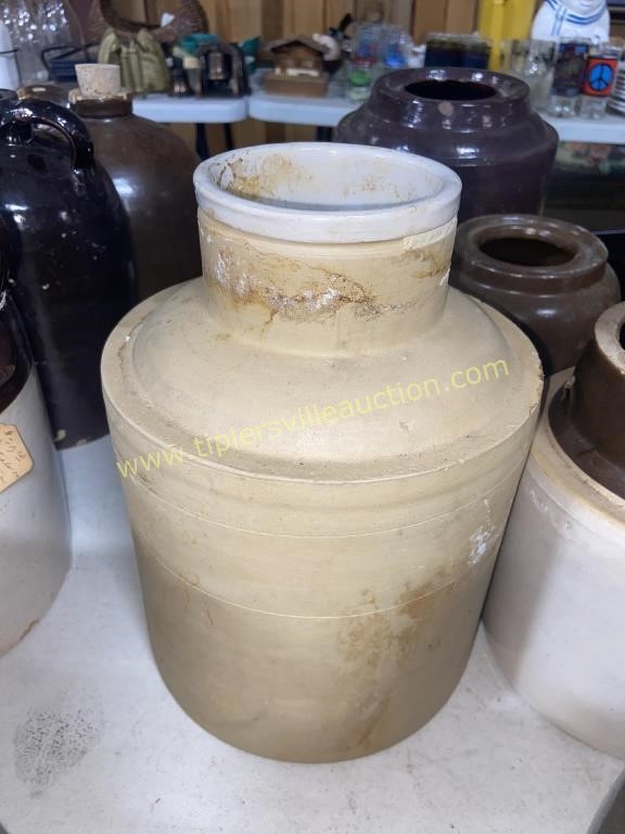 Gallon stoneware jar
