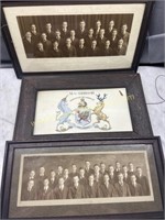 Antique boys school pictures and seal