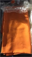 1 - 90in Round Table Linens Orange