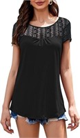 SEALED-Summer Lace Cap Sleeve Blouse