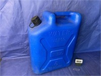 Blue Water Container, 6 Gallon