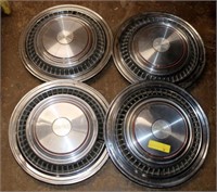 Lot of 4 Vintage GMC Hubcaps