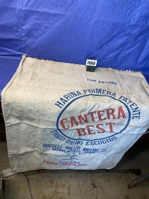Canvas Cantera Best Bag, 28"W X 36"T