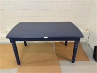 Contemporary Blue Painted Dining Table