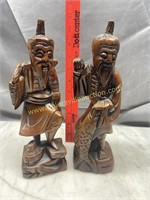 Hand carved fisherman