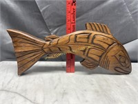 Carved salmon Canadian