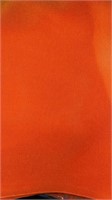6-  120 inch - round tablecloths- orange