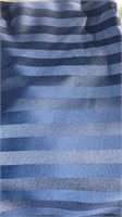 7- 90 x 156  inches- tablecloths-navy poly stripe