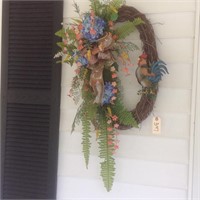 Rooster wreath
