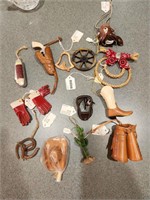 Set of Western Ornaments